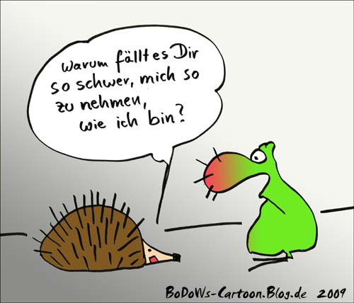 Igel-cartoon 2009-c